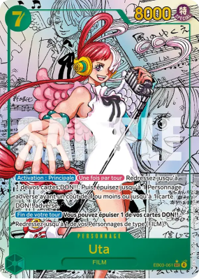 Carte One Piece Uta EB03-061 SEC ALT ART