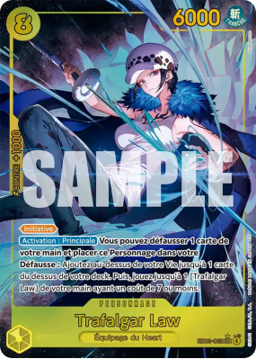 Carte One Piece Trafalgar Law EB03-062 SEC ALT ART