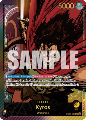Carte One Piece Kyros EB01-040 L ALT ART