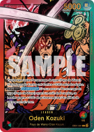 Carte One Piece Oden Kozuki EB01-001 L ALT ART