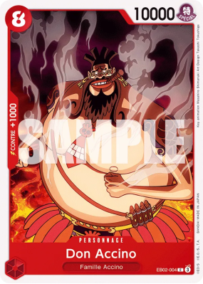 Carte One Piece Don Accino EB02-004 C