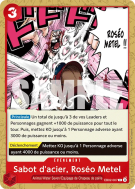Carte One Piece Sabot d'acier, Roséo Metel EB02-007 C