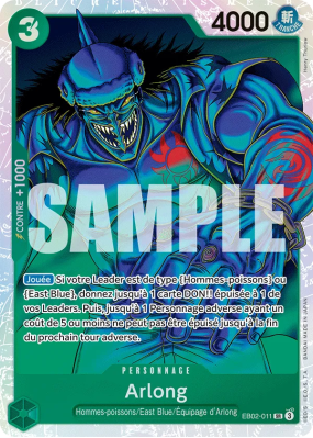 Carte One Piece Arlong EB02-011 SR