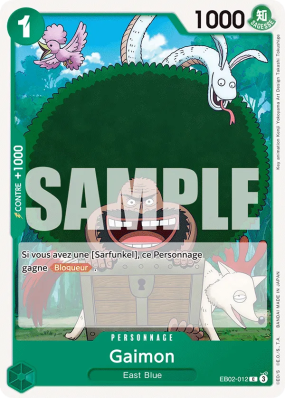 Carte One Piece Gaimon EB02-012 C