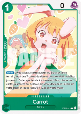 Carte One Piece Carrot EB02-013 C