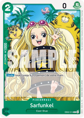 Carte One Piece Sarfunkel EB02-014 C