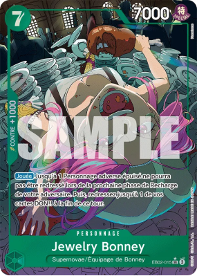 Carte One Piece Jewelry Bonney EB02-015 SR ALT ART