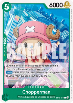 Carte One Piece Chopperman EB02-016 C