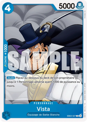 Carte One Piece Vista EB02-027 C