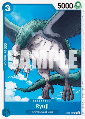 Carte One Piece Ryuji EB02-029 C