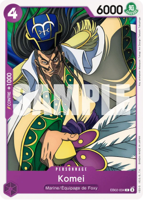 Carte One Piece Komei EB02-034 C