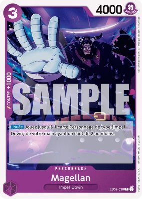 Carte One Piece Magellan EB02-038 C