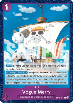Carte One Piece Vogue Merry EB02-041 R