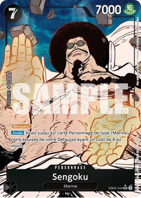 Carte One Piece Sengoku EB02-044 SR ALT ART