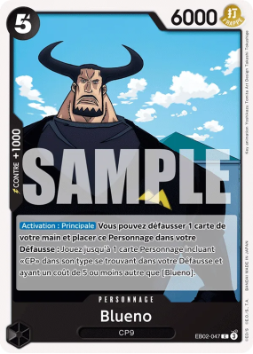 Carte One Piece Blueno EB02-047 C
