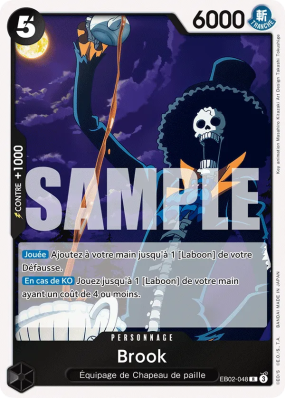 Carte One Piece Brook EB02-048 R