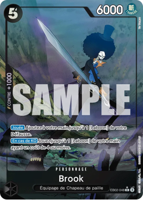 Carte One Piece Brook EB02-048 R ALT ART