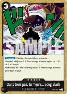 Carte One Piece Dans trois pas, tu meurs Song Slash EB02-051 C