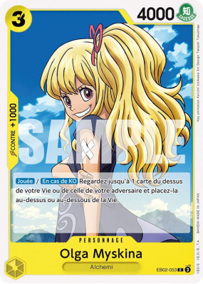 Carte One Piece Olga Myskina EB02-053 C