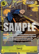 Carte One Piece Sanji EB02-054 R ALT ART