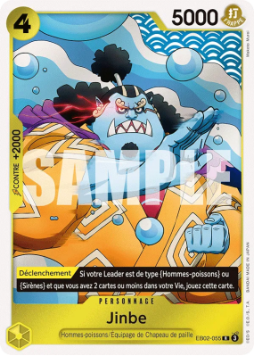 Carte One Piece Jinbe EB02-055 R