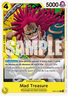 Carte One Piece Mad Treasure EB02-057 C