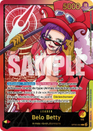 Carte One Piece Belo Betty OP05-002 L ALT ART