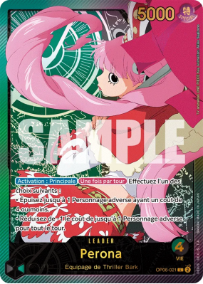 Carte One Piece Perona OP06-021 L ALT ART