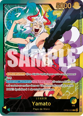 Carte One Piece Yamato OP06-022 L ALT ART