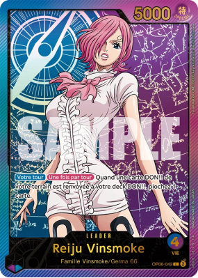 Carte One Piece Reiju Vinsmoke OP06-042 L ALT ART
