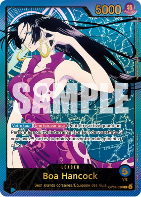 Carte One Piece Boa Hancock OP07-038 L ALT ART