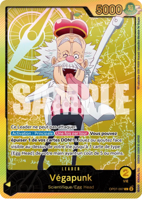 Carte One Piece Végapunk OP07-097 L ALT ART