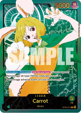 Carte One Piece Carrot OP08-021 L ALT ART