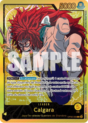 Carte One Piece Calgara OP08-098 L ALT ART