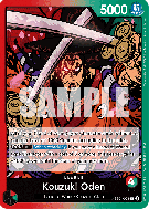 Carte One Piece Kouzuki Oden EB01-001 L