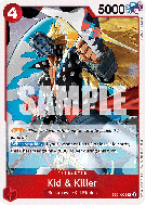 Carte One Piece Kid & Killer EB01-003 R