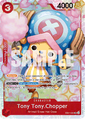 Carte One Piece Tony Tony Chopper EB01-006 SR