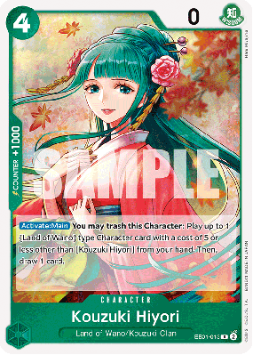 Carte One Piece Kouzuki Hiyori EB01-013 R