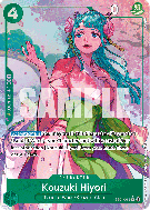 Carte One Piece Kouzuki Hiyori EB01-013 R ALT ART
