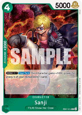 Carte One Piece Sanji EB01-014 R