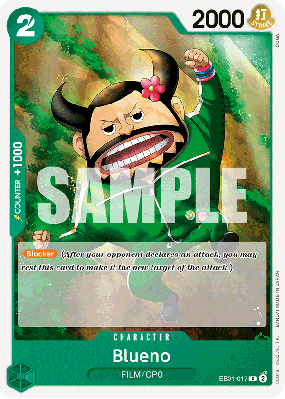 Carte One Piece Blueno EB01-017 C