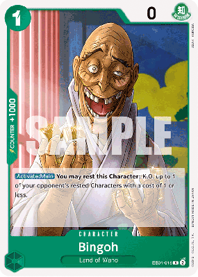 Carte One Piece Bingoh EB01-016 C