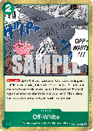 Carte One Piece Off-White EB01-019 R