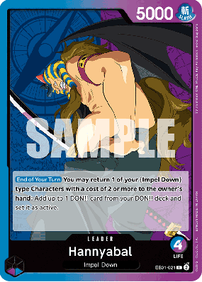 Carte One Piece Hannyabal EB01-021 L