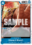 Carte One Piece Edward Weevil EB01-023 R