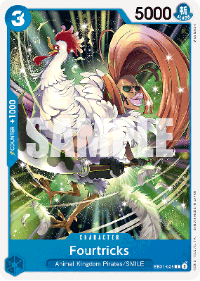 Carte One Piece Fourtricks EB01-025 C