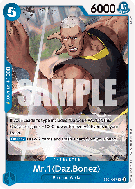 Carte One Piece Mr 1(Daz Bonez) EB01-027 R