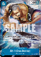 Carte One Piece Mr 1(Daz Bonez) EB01-027 R ALT ART