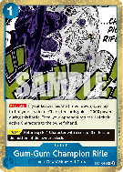 Carte One Piece Gum-Gum Champion Rifle EB01-028 R