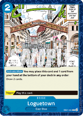 Carte One Piece Loguetown EB01-030 C